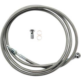 La-8220c16 La Choppers Stainless Steel Clutch Line Kit - 15 Inch -17 Ape Hangers