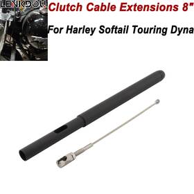 Mp05-013-0007b-8lmt Lenkdou For Harley Clutch Cable Extensions 8 Inch Touring Road Street Glide 2021-23 Softail