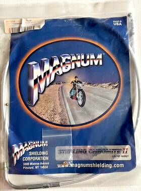 0651-0196 Magnum Cable Idle 34218 / Sterling Chromite Ii 47-1/2 Inch For Harley