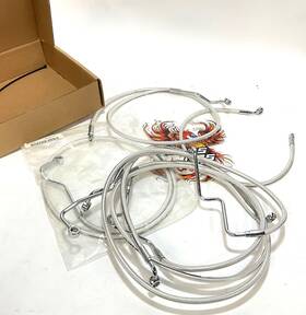 Magnum 0662-0225 Touring Shielding Sterling Chromite Ii 12 Inch -14 Handlebar Cable Kit 387841