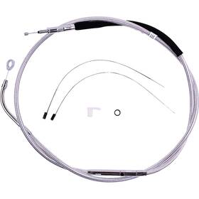 3236he Magnum Shielding Full Length High Efficiency Clutch Cables - Sterling Chr