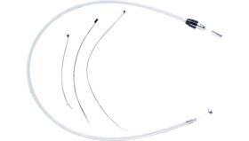3238he Magnum Stock Length Quick Connect Braided Upper Clutch Cable - Sterling C