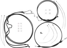 4871216 Magnum Black Pearl Cable Installation Kit For 6 Inch Rise Handlebars