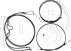 4871228 Magnum Black Pearl Cable Installation Kit For 8 Inch Rise Handlebars