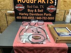 487941 Magnum Harley 18-23 Softail New Black Pearl 12-14 Inch Handlebar Cable Kit