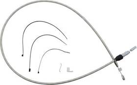 523422he Magnum Polished Stainless Quick Connect Upper Clutch Cable