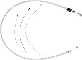 523810he Magnum - Polished Stainless Quick Connect Upper Clutch Cable Cvo Street