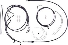 7871218 Magnum Karbonfibr Handlebar Installation Kit For 8 Inch Rise Bars