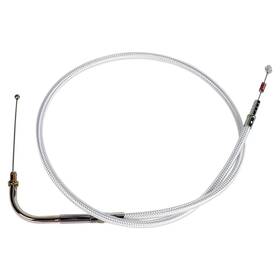 Ds3425 Magnum Sterling Chromite Ii Braided Idle Cable - 30 3/4 Inch Harley