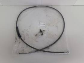 90112046 Mofun 72 11/16ftft Stainless Steel Clutch Cable For Harley Softail Big Twin Black