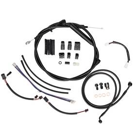 Mokfxbdzx102 Mokitdora Harley 14 Inch Handlebar Extended Cable Kit For Softail Breakout 2016-2017 No Abs