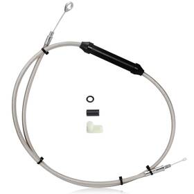 Mokfxbx136 Mokitdora 61.25 Inch Stainless Steel Clutch Cable For 2004-up Harley Sportster And 1986-2013 Xl