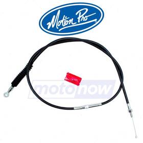 Q8s4 Motion Pro Mn/q8s4 Black Vinyl Terminator Lw Clutch Cable For 1986-1987 Harley Dr