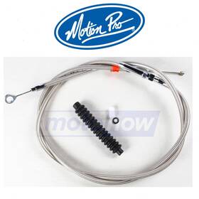 Motion Pro Mn/z5jx Blackout Longitudinally Wound Clutch Cable For 2012-2015 Harley Mn