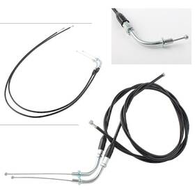 Moto Hij 550724671005 2x 110cm Throttle Cable Wires Set For Harley Sportster Xl883 Xl10 Us