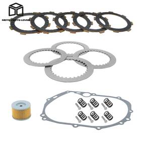 Mc1953414yc Motorcycleheart Clutch Gasket And Friction Steel Plates Oil Filter For Kawasaki Klx110 2002-2024