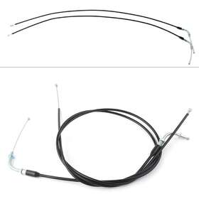 Munakatasigeo1970usa 612077314500 110cm Throttle Cable Wires Set For Harley Davidson Sportster Xl883 Xl1200 Pair