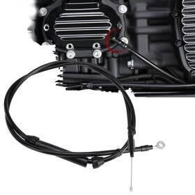 Prfxbx29 No Softail Dyna 62-11/16 Inch Clutch Cable For Harley Twin Cam 5 Speed Trans 1987-2006
