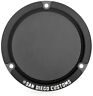 P-dce004blk San Diego Customs Logo Derby Cover Black Harley Davidson