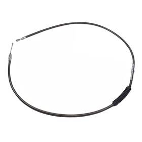 109005 Powerjames 67 Inch 170cm Smoky Black Braided Clutch Cable For Harley Flsb Fxdb Fxdf Sportster