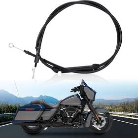 Prfxbx139 Precisionride 10 Inch Twin Cam Clutch Cable For 2007-2016 Harley Touring Dyna Softail 2018-up M8