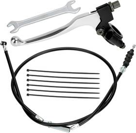 Yo-lx07-silver Rzeozu 7/8ftft Handlebar Left Clutch Lever Cable For 50cc 70cc 90cc 110cc 125cc 250cc Ssr