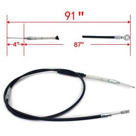 Hd-ccp-022-sky-0310 Skywave 91 Inch Clutch Cable For Dyna Fxdb Fatboy Softail Deluxe Flstn Sportster Xlh883 2002