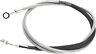 Ssc0108-84 Magnum Harley Davidson Xr Stainless Hydraulic Clutch Line Polished