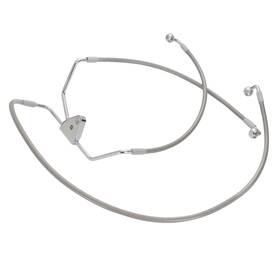 Sgw3fxbx174 Steelthunor 14 Inch Bar Road King Electra Glide Brake Line Oil Hose For Harley Ft96-ft13 No Abs