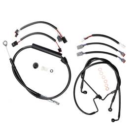 Sgwfxbdzx101 Steelthunor Harley Touring Electra Street Glide Extended Cable Kit For 16 Inch Bar 21-23 No Abs Sgwfxbdzx101 Steelthunor Harley Touring Electra Street Glide Extended Cable Kit For 16 Inch Bar 21-23 No Abs