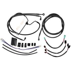 Sgwfxbdzx131 Steelthunor Harley 12 Inch Handlebar Extended Cable Kit For Touring 2014-2016 Without Abs