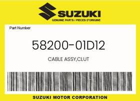 58200-01d12 Suzuki Genuine Cable Assy Clut -