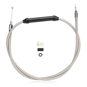 Tigfxbx12 Tigersgate Steel Braided 2ftft Extended Clutch Cable For Harley 07-16 Road King Fat Boy
