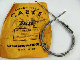 C3-723803 Tkr Honda Throttle Cable For 250cc - Nos