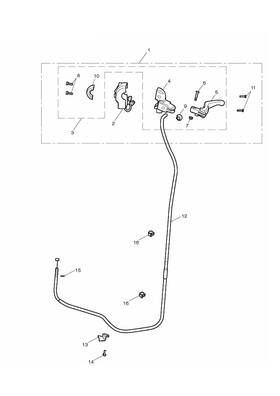 Triumph T2041370 - Genuine Oem Clutch Cable