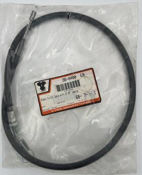 V-twin Manufacturing 36-0400 V-twin Black Vinyl Clutch Cable For Early Model Harley