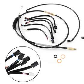 Bll-302 Vipjq 16 Inch Handlebar Cable Kit Fit For Harley Low Rider S Fxlrs 114 2020-2021 Us