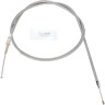 Wgz57y4bp8 Barnett Performance Stainless Clear Coated Clutch Cable For Harley Heritage
