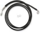 Xf-2-0661-0028 Drag Specialties Black Stainless Steel Hydraulic Clutch Lines