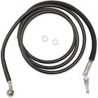 Xf-2-0661-0038 Drag Specialties Black Stainless Steel Hydraulic Clutch Lines