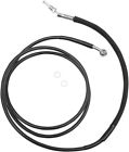 Xf-2-0661-0058 Drag Specialties Black Stainless Steel Hydraulic Clutch Lines