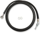 Xf-2-0661-0062 Drag Specialties Black Stainless Steel Hydraulic Clutch Lines