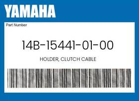 14b-15441-01-00 Yamaha Genuine Holder Clutch Cable -