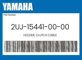 Yamaha 2uj-15441-00-00 Genuine Holder Clutch Cable -