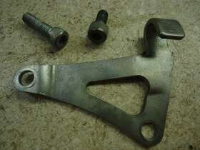 4h7-15441-01-00 Yamaha 80-83 Maxim Clutch Cable Bracket Holder Oem Xj650 750
