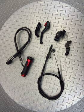 5pw-26302-00-00 Yamaha 2002 02-03 Yzfr1 R1 Throttle Cable Clutch Grip Housing Lot Adjuster