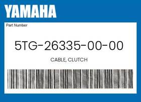 5tg-26335-00-00 Yamaha Genuine Cable Clutch -