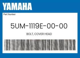 5um-1119e-00-00 Yamaha Genuine Bolt Cover Head -