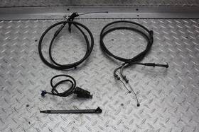 7499373 Yamaha 1995 Virago 250 Xv250 Clutch Brake Cable Line Side Stand Switch