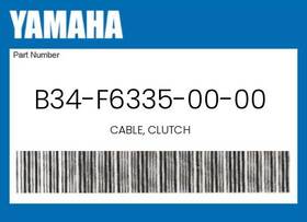 B34-f6335-00-00 Yamaha Genuine Cable Clutch -